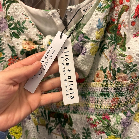 Floral puff sleeve dress - Picture 4 of 6